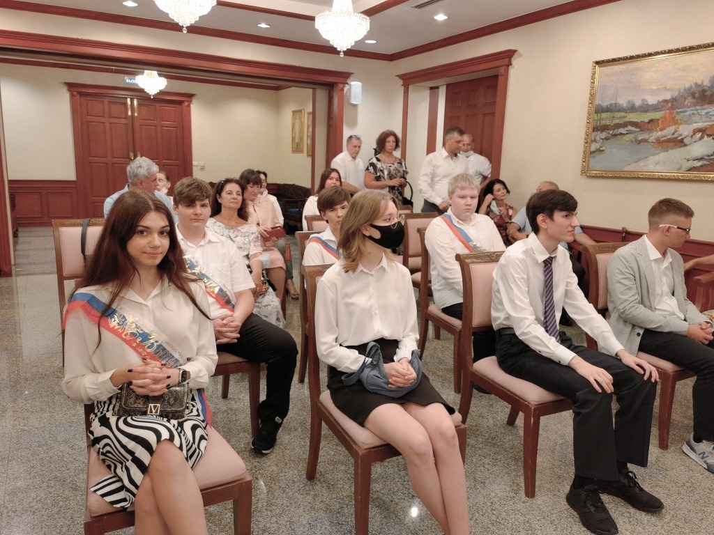 Вручение аттестатов 2022